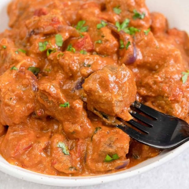 Lamb Tikka Masala.