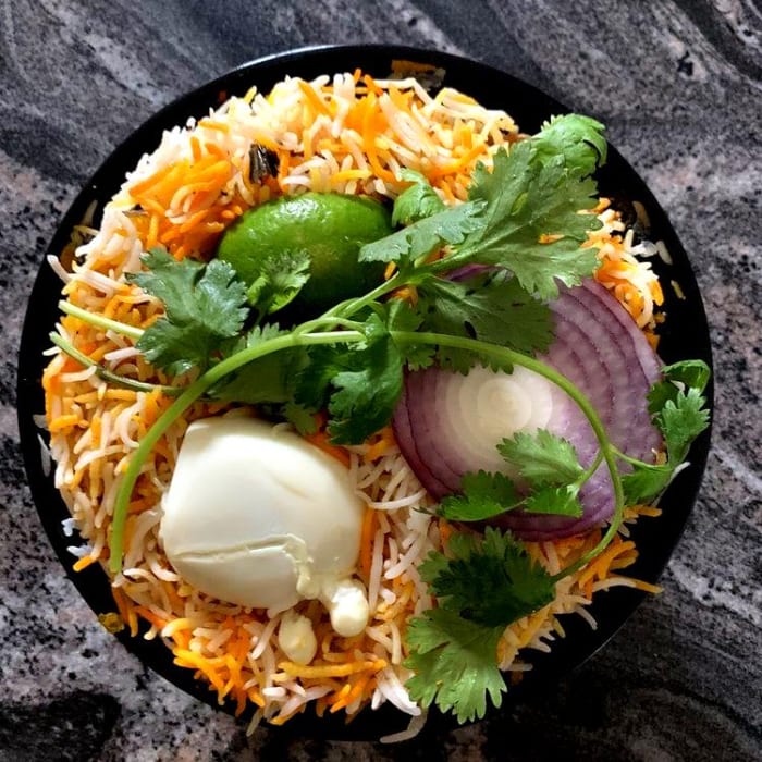 Egg Biryani.